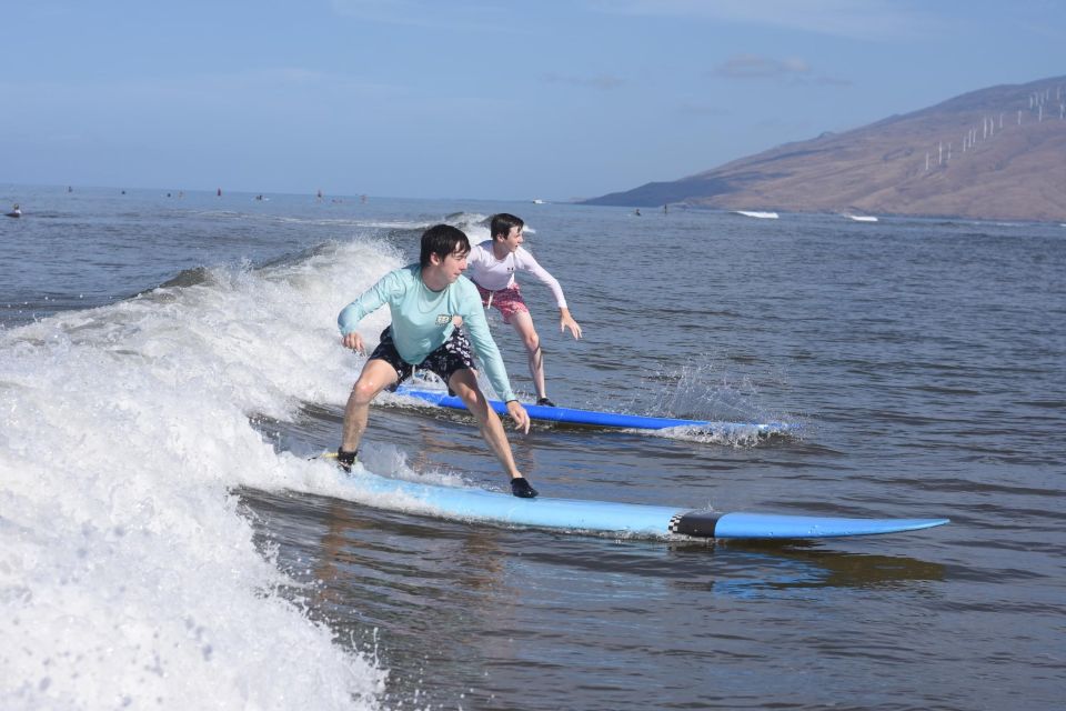 Maui: Surf Lessons for Families, Kids, and Beginners - What family members can do from shore