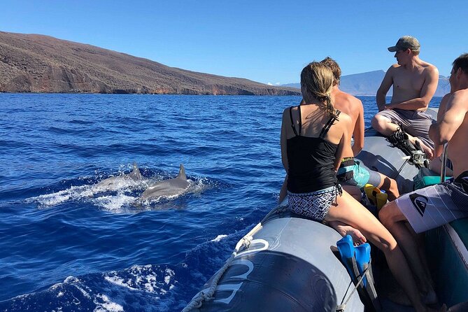 Maui to Lanai Semi-Private Eco Raft Snorkel & Dolphin Tour - Food, drinks, and the practical comfort details