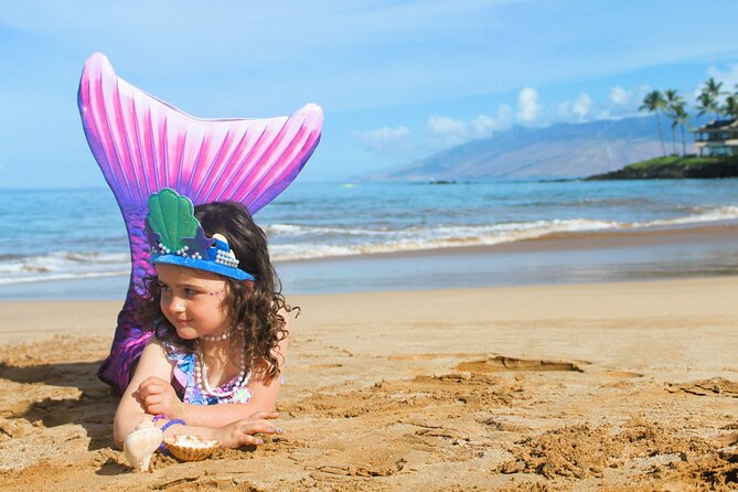 Mermaid and Merman Photoshoots on Maui - How the one-hour photo session works