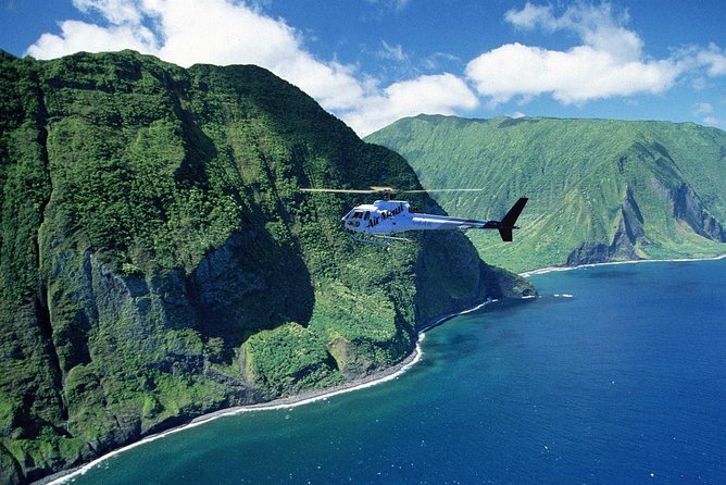 Oceanfront Landing 75-Minute Event Helicopter Tour - Taking off from Kahului in an ASTAR helicopter
