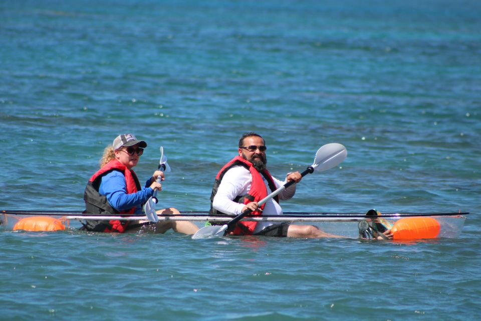 Olowalu: Guided Clear Kayak Tour - Unlimited - Paddling over a 500-year-old ecosystem