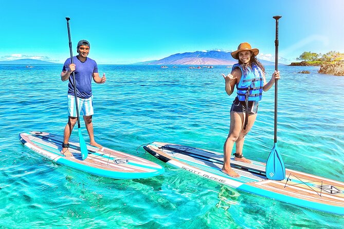 Private Stand Up Paddle Boarding Tour in Turtle Town, Maui - A 7:15 am start in Makena