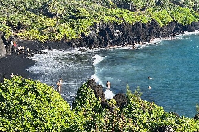 Road To Hana Black Sand Beach Waterfalls & Turtles Tour - Wai’anapanapa is the reason to choose this tour