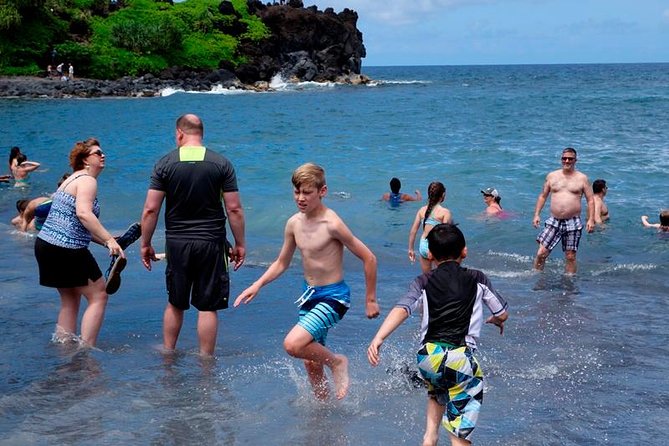 Road to Hana in Mercedes Van: Waterfalls and Black Sand Beach - Waiʻānapanapa State Park: the day’s main event
