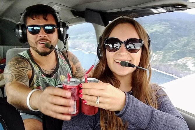 Romantic Sunset Champagne -Private- Maui Air Tour: Intimate & Spectacular! - Molokini Crater and Big Beach