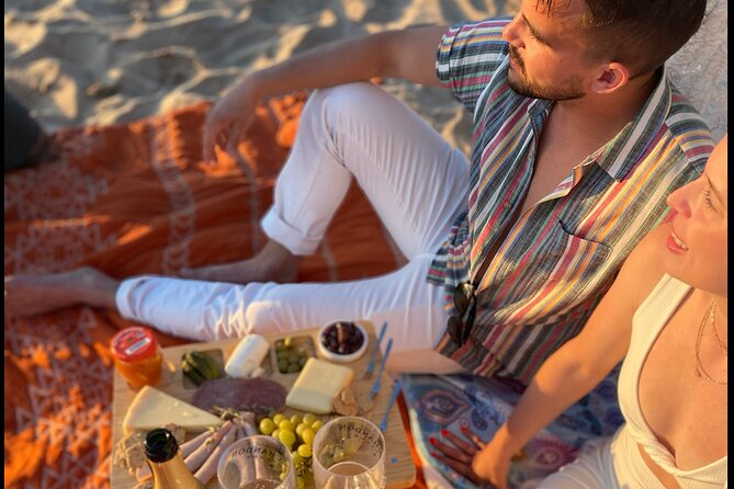 Romantic Sunset Picnic at Pristine Beach with Photo & Video - Price, timing, and practical value
