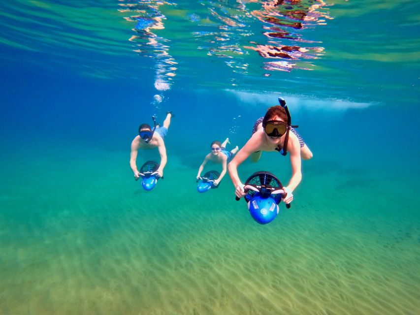 Sea Scooter Snorkeling Guided Tour - Wailea Beach - The 20-minute lesson before entering the reef