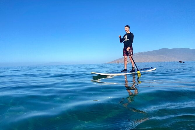 Semi Private Stand Up Paddle Boarding (SUP) Class at Kalama Beach in Kihei - Why This Kihei SUP Lesson Works for Beginners