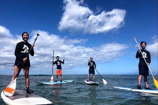 Semi Private Stand Up Paddle Boarding (SUP) Class at Kalama Beach in Kihei - What the Semi-Private Format Really Means