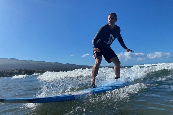 Semi-Private Surf Lesson at Kalama Beach in Kihei - Key points to know before booking