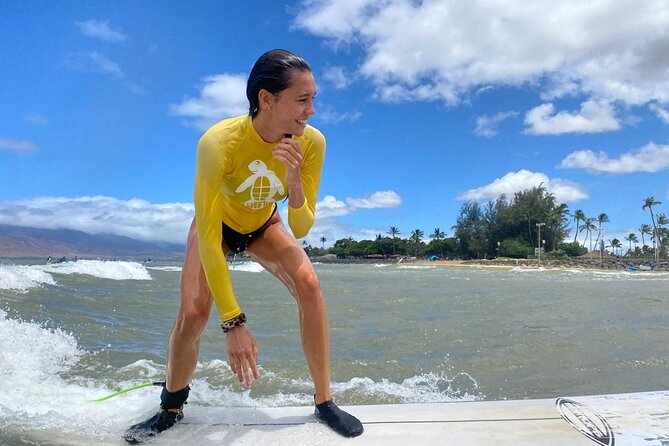 Semi-Private Surf Lesson at Kalama Beach in Kihei - What the beach setting means for your session