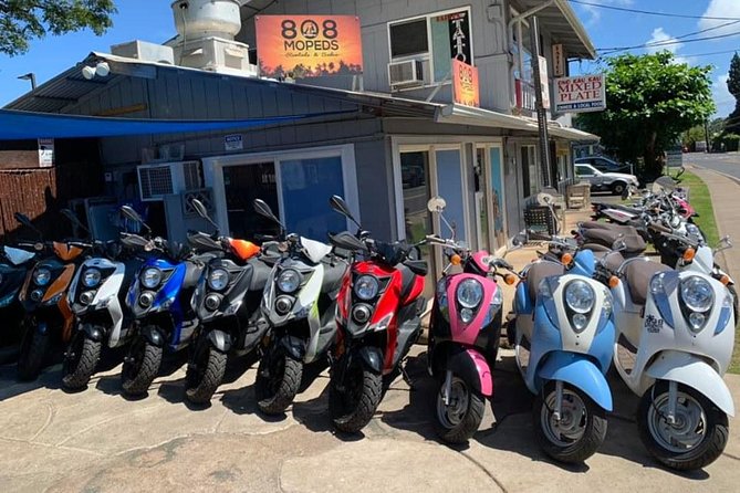 Single Passenger Moped/Scooter - 18+ NO Motorcycle License Needed - What the moped adds to a Maui day