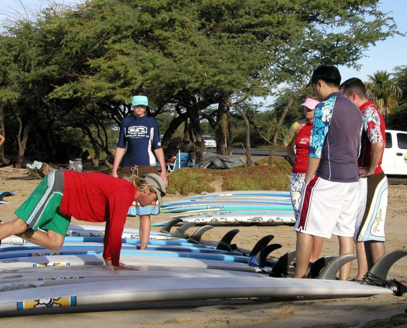 South Maui: Kalama Beach Park Surf Lessons - What happens during the two-hour lesson