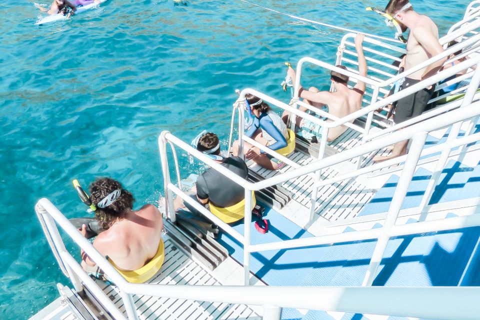 South Maui: Molokini Snorkeling Adventure - Calypso is a floating base camp, not a tiny charter
