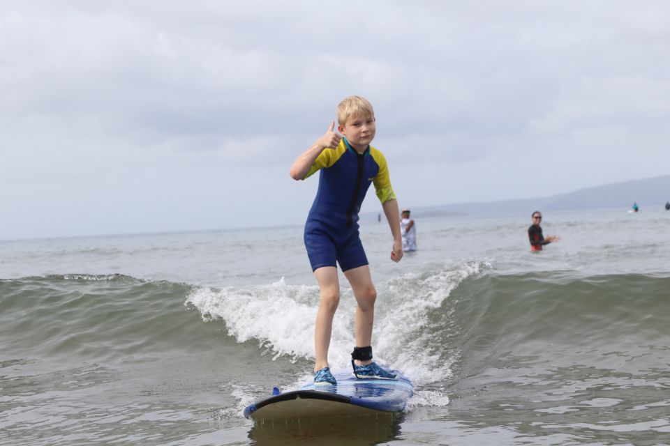 South Maui: Semi-Private Surf Lesson - A fun first step, not a promise of instant mastery