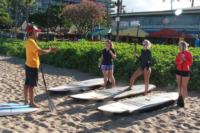 Stand-Up Paddle Board Lesson at Ka'anapali Beach - Key points to know before you book