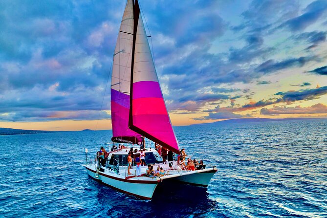 Sunset Sailing on a Floating Tiki Bar Charming Hawaiian Catamaran - Is $119 a fair price?