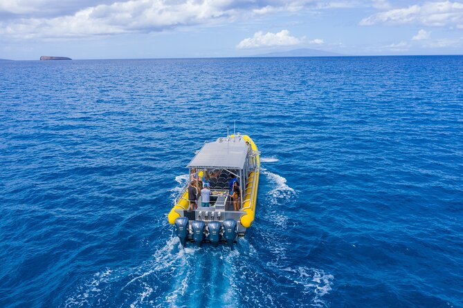 Super Raft - Private Charter Maui 3 Hour Snorkel to Coral Gardens or Molokini - A fast start from Maalaea Harbor