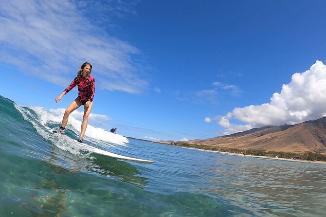 Surf Lesson on Maui - Why the Private Format Works Well