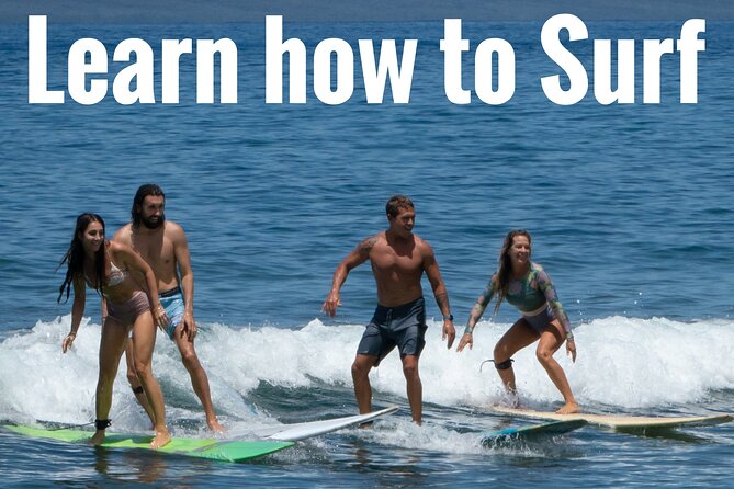Surf Lesson on Maui - The Main Drawback: Surfing Depends on Conditions