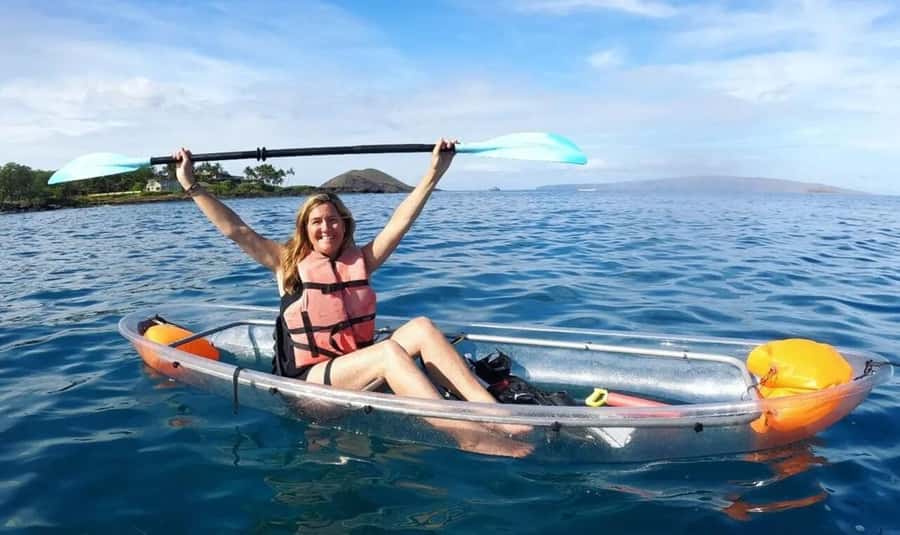 Turtle Town, Makena; Clear Bottom Kayak and Snorkel Tour - The guide makes the difference