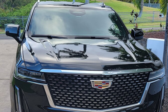 VIP Private Maui OGG Arrival Transfer in Black Cadillac Escalade - Cancellation rules and weather limits