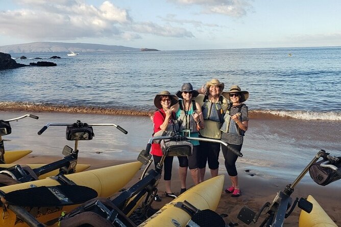 Water Bike Tour in South Maui - How the water bike feels under you