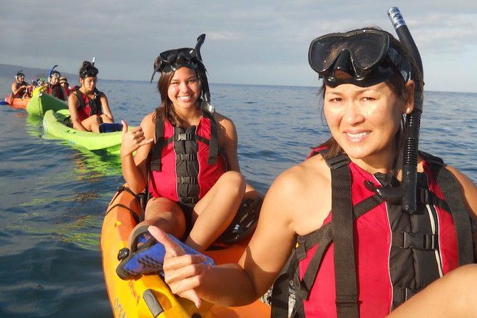 Waterfall Hike and Kayak Snorkel & Paddle from Makena - Snorkeling in Makena Bay
