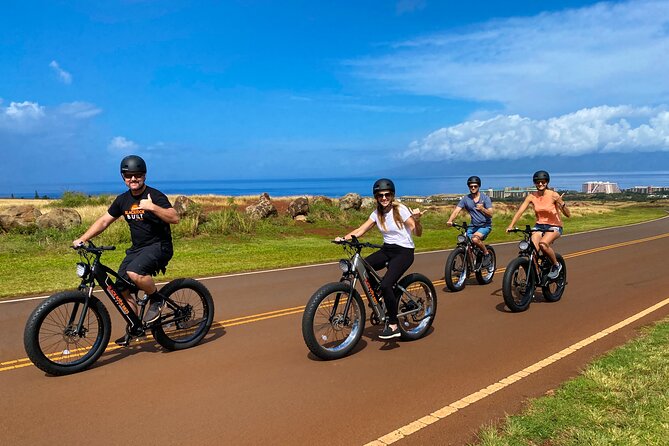 West Maui Electric Bike Rentals - Beach parks, breezes, and ocean views