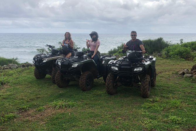 West Maui Mountains ATV Adventure - Descending through hills and rough tracks